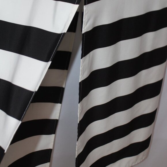 Vince Camuto Black and White Split Long Skirt - Picture 5 of 16